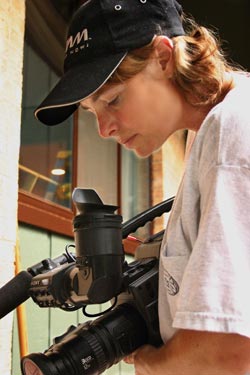 Amy with camera