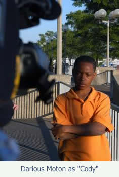 Darious Moton portraying Cody